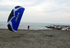 Kiten am Meer